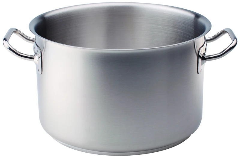 Pentole Agnelli Stainless Steel Deep Saucepot With 2 Handles, 103.59 Litre