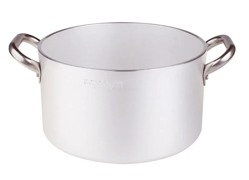 Pentole Agnelli ALMR110460 High Radiant Cylindrical Casserole, Professional Aluminum 5 mm, 60 cm