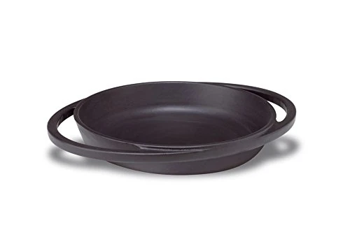 Pentole Agnelli Round Cast Iron Mini Pan, Diameter 20 cm, Matt Black