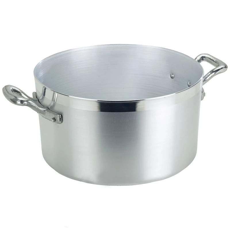 Pentole Agnelli Family Cooking Aluminium Saucepot With 2 Handles, 15.85 Litre