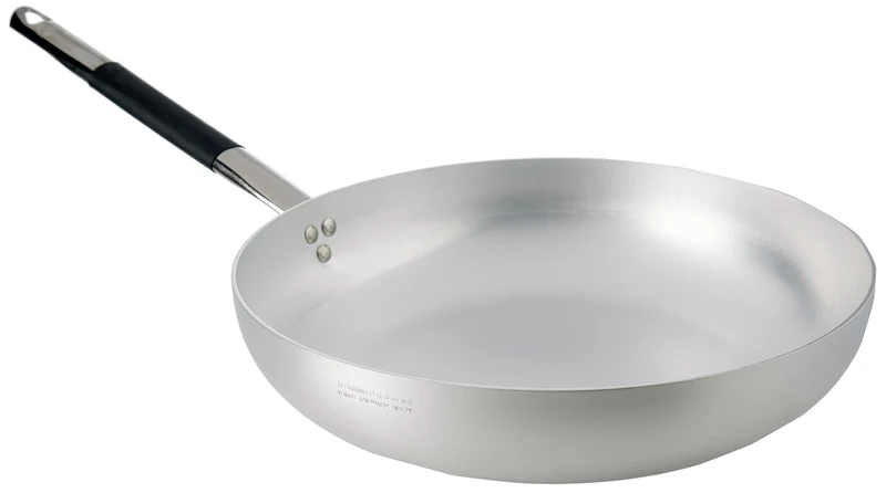 Pentole Agnelli Aluminium Blower Frying Pan 3 Mm. Thick With Cool Handle, Diameter 36 Cm.
