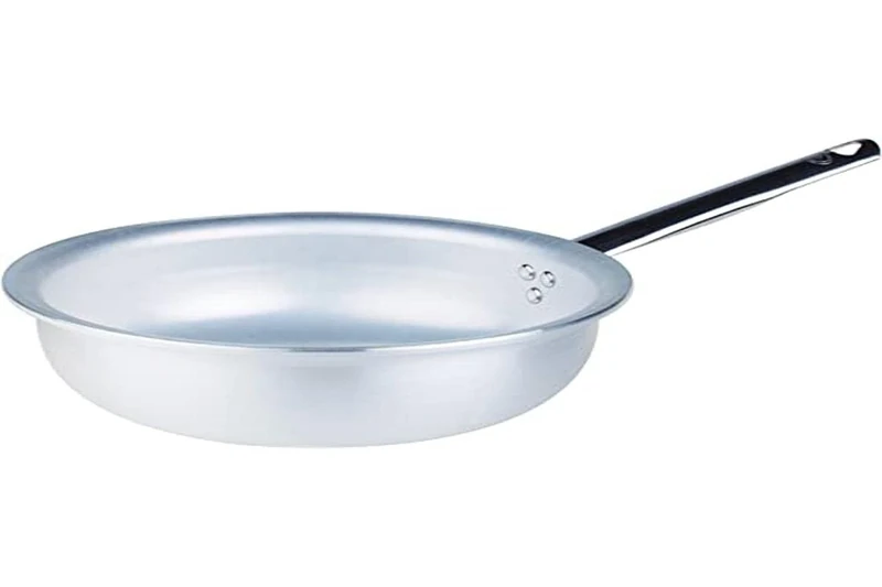 Pentole Agnelli ALMA111BM32 Aluminium Professional Saute Pan 3 Mm. Thick, Diameter 32 Cm, Silver