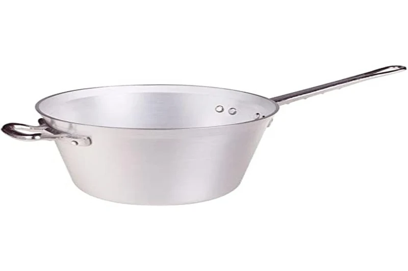 Pentole Agnelli Professional Aluminium 3 Mm. Polenta Pot With Aluminium Handle, Diameter 26 Cm.