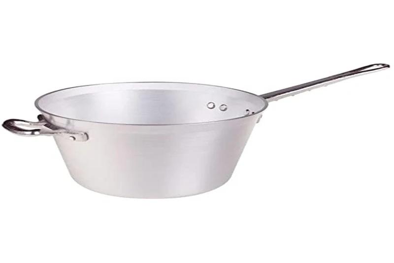 Pentole Agnelli Professional Aluminium 3 Mm. Polenta Pot With Aluminium Handle, Diameter 30 Cm.