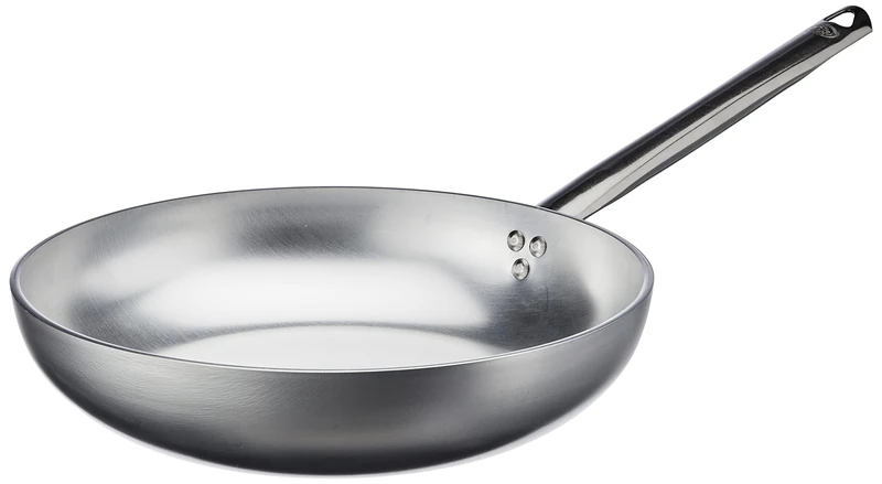 Pentole Agnelli ALMR1111B32 Countersunk Radiant Pan High, Aluminum 5 mm, 32 cm