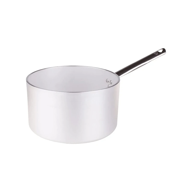 Pentole Agnelli Aluminium Professional 5 Mm. Radiant Cylindrical Saucepan, Diameter 20 Cm.
