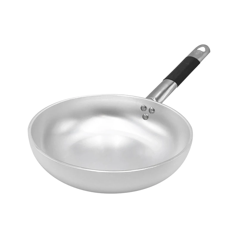 Pentole Agnelli Aluminium Blower Frying Pan 5 Mm. Thick With Cool Handle, Diameter 40 Cm.