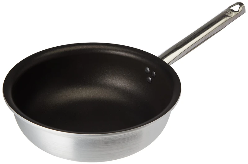 Pentole Agnelli Aluminium Anti - Adherent Professional Platinum Cooking Pan 5 Mm, Diameter 24 Cm.
