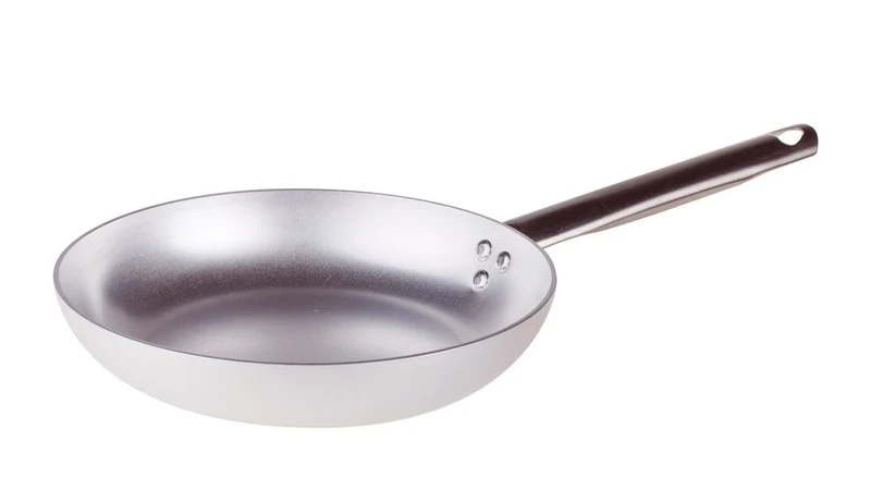 Pentole Agnelli ALMA111BB40 Professional Aluminium 3 Mm. Saute Pan With One Handle, Diameter 40 Cm.