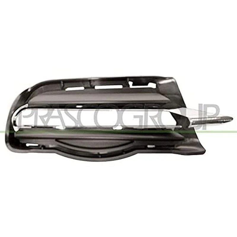 MERCEDES C CLASS 2010>2011 FRONT BUMPER GRILLE CHROME/BLACK R/H
