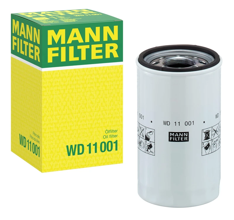 MANN-FILTER WD 11 001 Oil Filter Hydraulics filter - for Off-Highway Applications