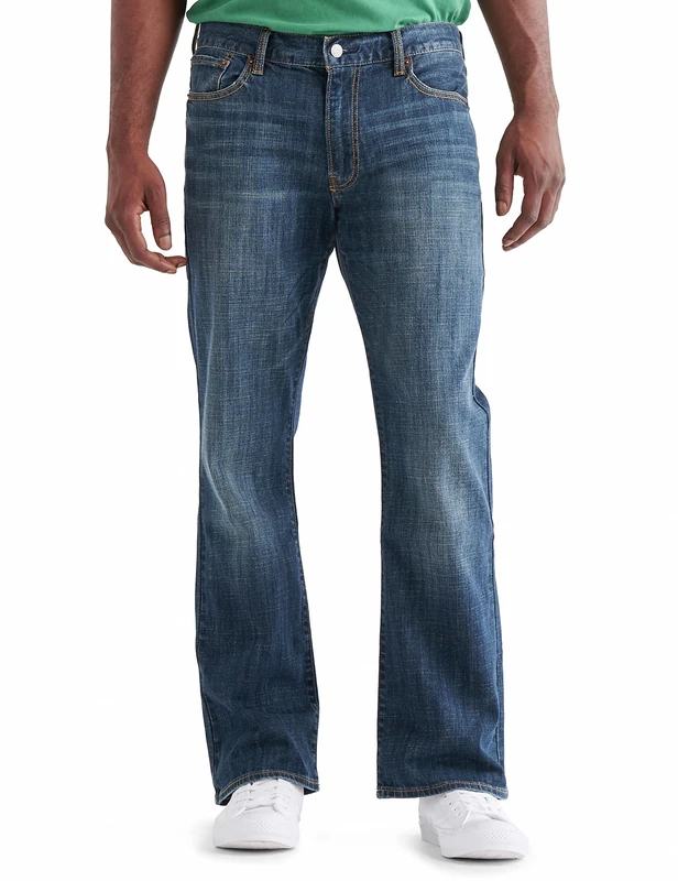 Lucky Brand Men's 367 Vintage Bootcut Jean, Riverneck, 33W x 32L