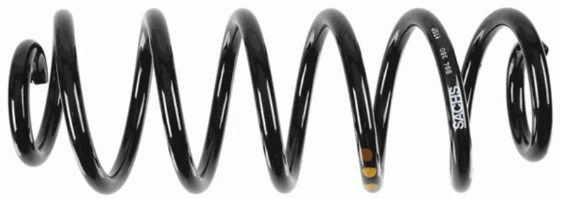 SACHS 994 360 Suspension Spring compatible with Volkswagen Rabbit V (1K1) 2003-2010 Rear Axle and Other Vehicles