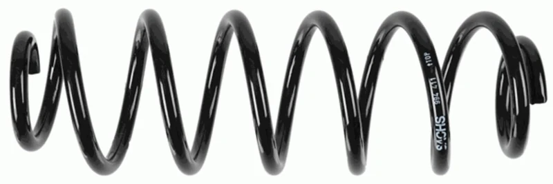 SACHS 994 411 Suspension Spring compatible with Volkswagen Golf VI (5K1) 2008-2014 Rear Axle and Other Vehicles