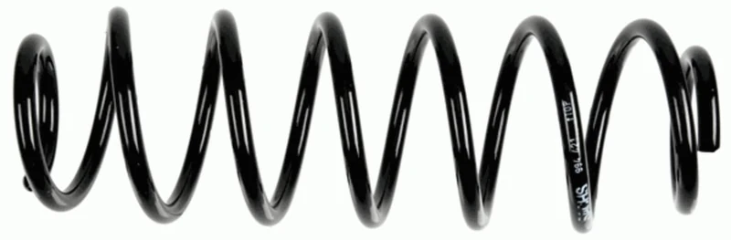 SACHS 994 421 Suspension Spring compatible with Volkswagen Polo II (9N_, 9A_) 2001-2014 Rear Axle and Other Vehicles
