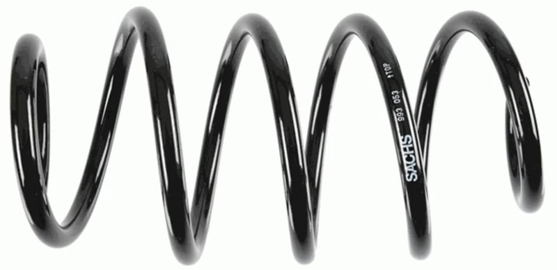 SACHS 993 053 Suspension Spring compatible with Volkswagen Golf VI (5K1) 2008-2014 Front Axle and Other Vehicles