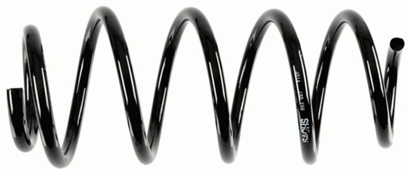 SACHS 993 057 Suspension Spring compatible with Volkswagen Golf VI (5K1) 2008-2014 Front Axle and Other Vehicles