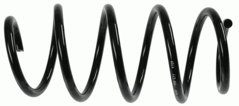 SACHS 998 411 Suspension Spring Compatible for Volkswagen Golf VI (5K1) 2008-2014 Front Axle and Other Vehicles