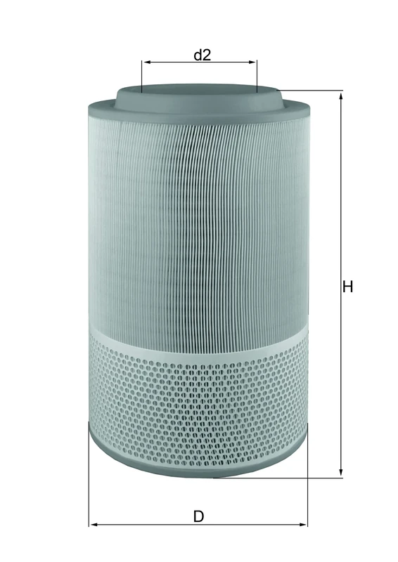 MAHLE LX 1627 - Air Filter Truck - Engine