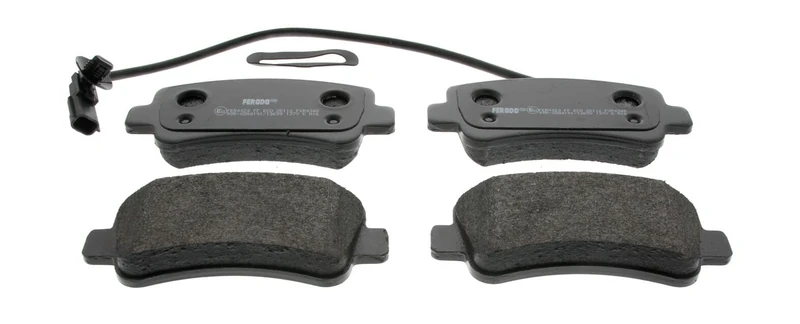Ferodo FVR4348 Brake Pad Set, disc brake - (set of 4)