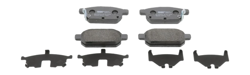 FERODO BRAKE PADS | FDB4430 | REAR | FOR SUZUKI BALENO 2016- | OE-MATCHING QUALITY | ECO-FRICTION FUSE+ TECHNOLOGY