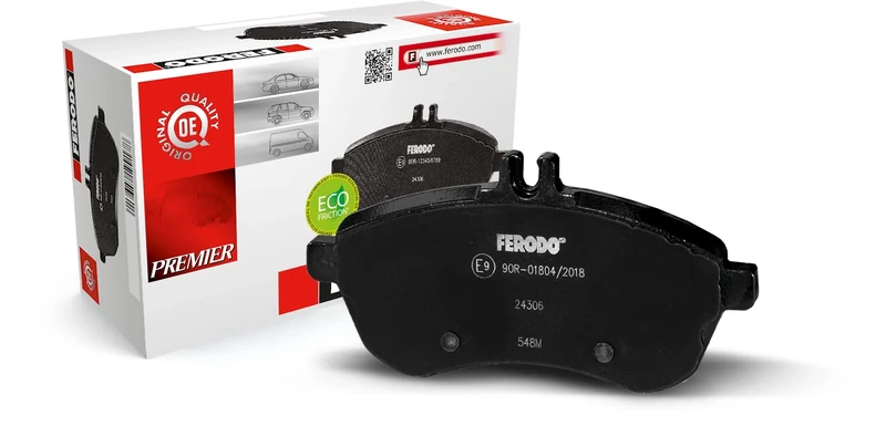 Ferodo FDB4455 Brake Pad Set, disc brake - (set of 4)