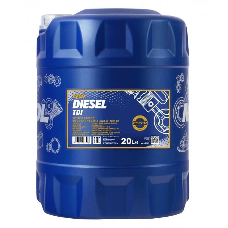 MANNOL 16651300000 Diesel Tdi 20 L