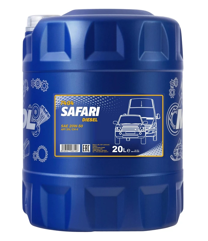MANNOL 16614800000 Safari 20W50 SG/CD 20 L