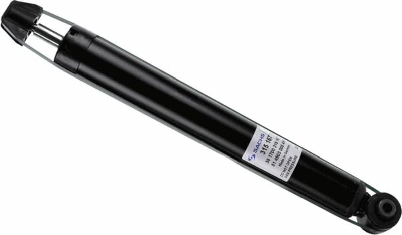 SACHS 315 167 Shock Absorber compatible with Peugeot 307 (3A/C) 2000-2012 Rear Axle and Other Vehicles