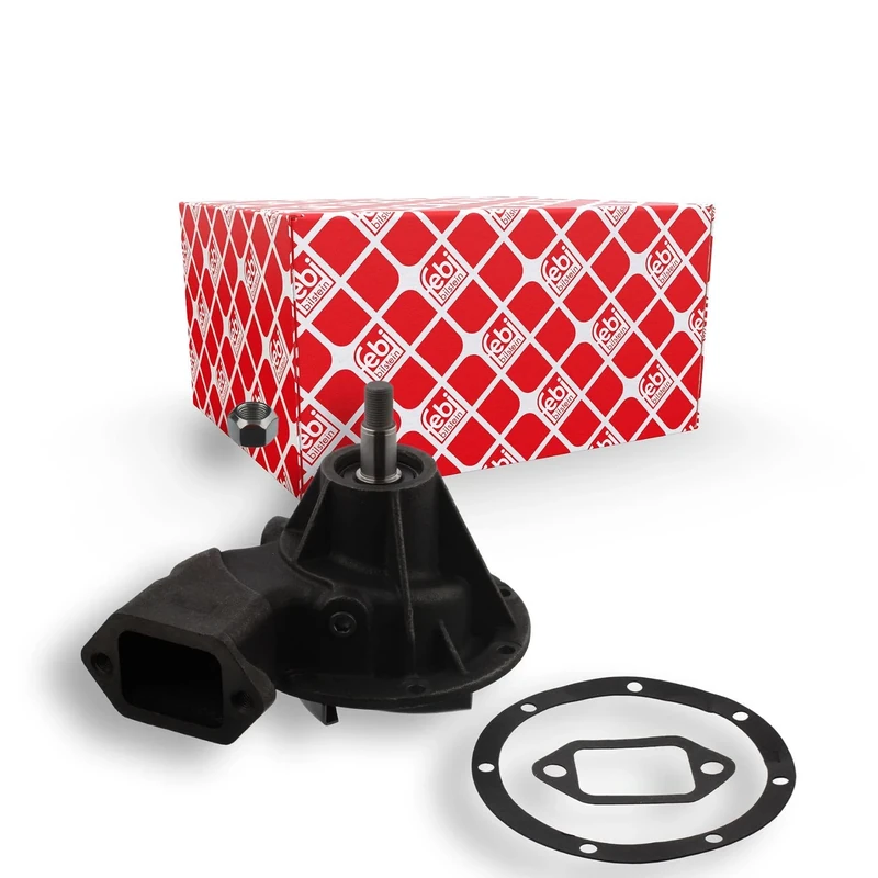 febi bilstein 38392 Water Pump with seals and locking rings, pack of one