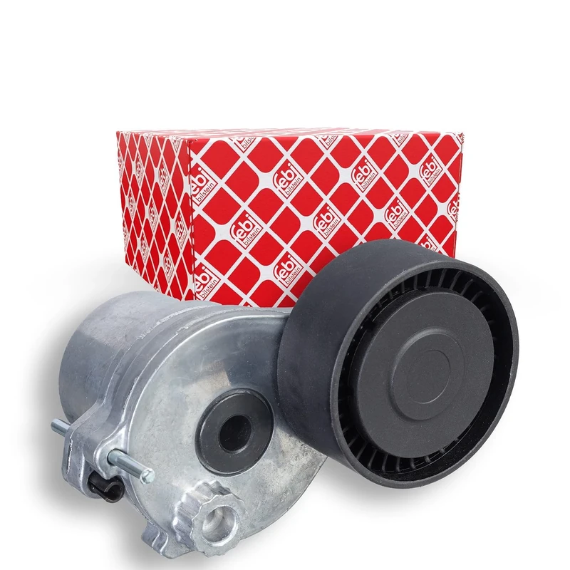 febi bilstein 38465 Tensioner Assembly for auxiliary belt, pack of one