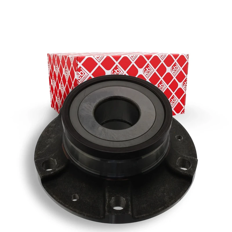 febi bilstein 38550 Wheel Bearing Kit with wheel hub and ABS sensor ring, pack of one