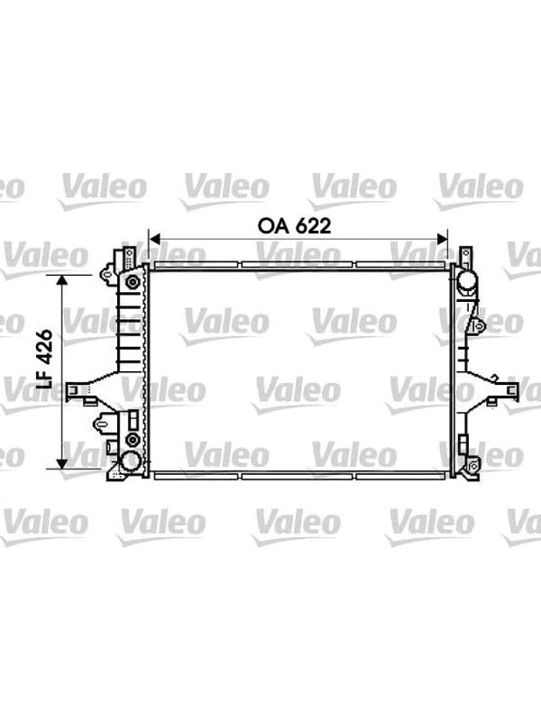 Valeo 734720 Radiator, engine cooling