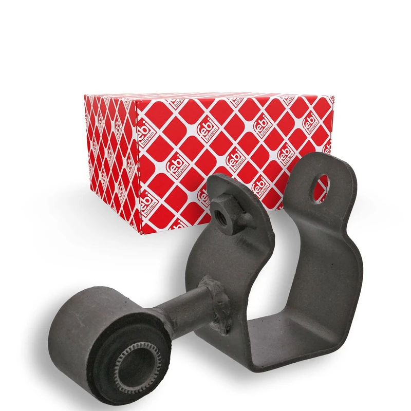 febi bilstein 41023 Stabiliser Link with rubber mount, pack of one