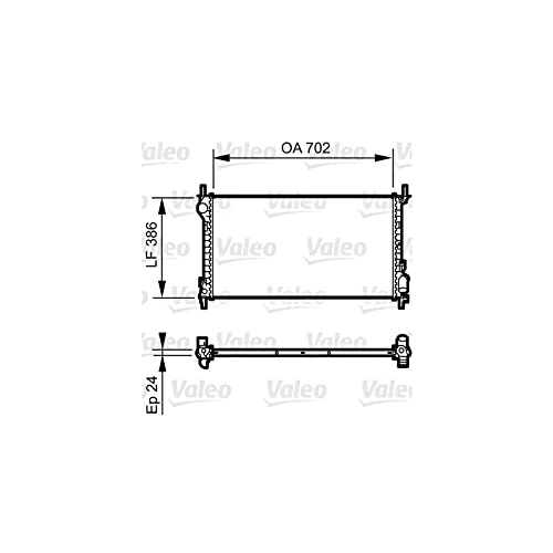 Valeo Radiator, Engine Cooling 735167