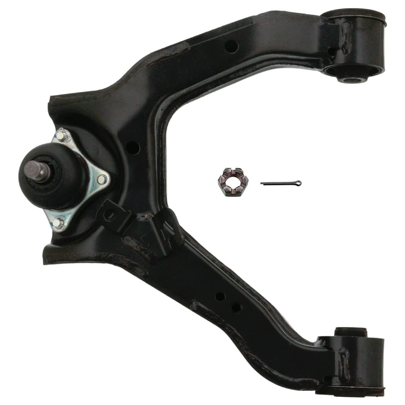 febi bilstein 41254 Control Arm with bushes, joint, castle nut and cotter pin, pack of one - Image 1