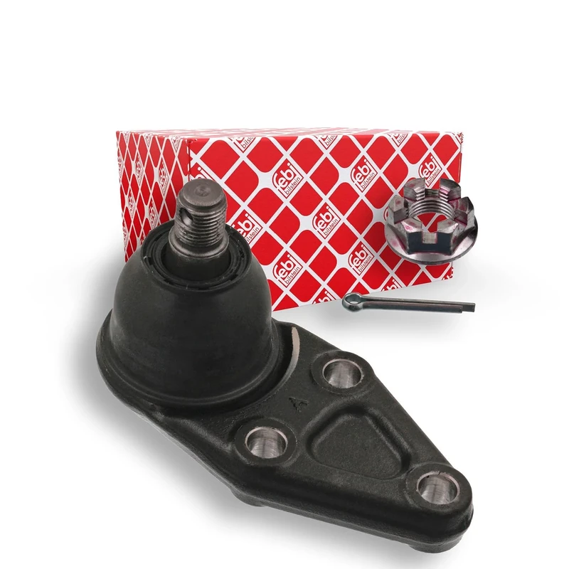 febi bilstein 41264 Ball Joint with castle nut and cotter pin, pack of one