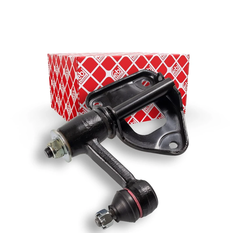 febi bilstein 41329 Idler Arm with castle nut and cotter pin, pack of one