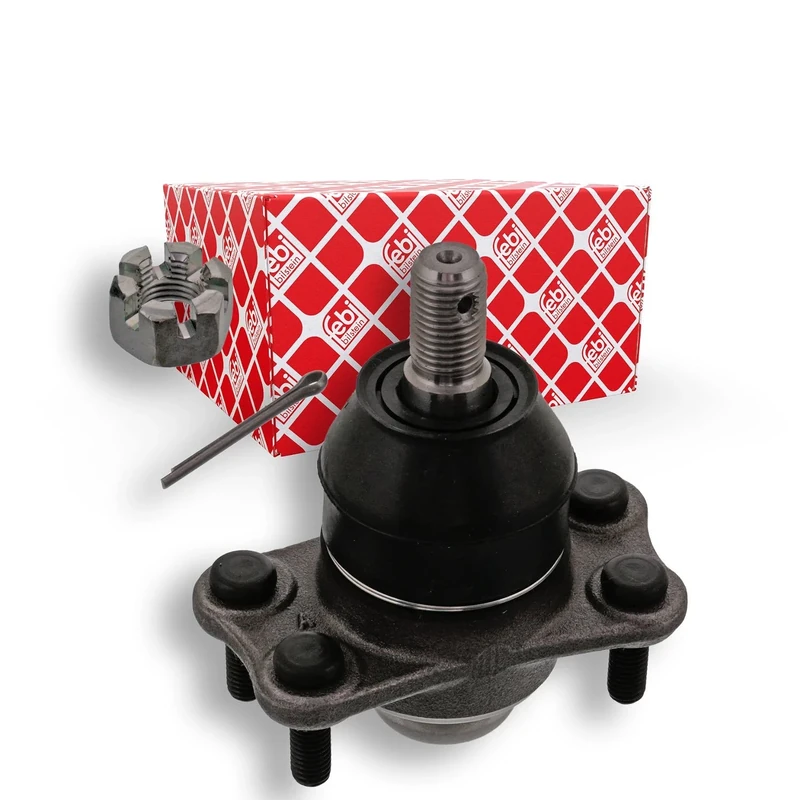 febi bilstein 41358 Ball Joint with castle nut and cotter pin, pack of one