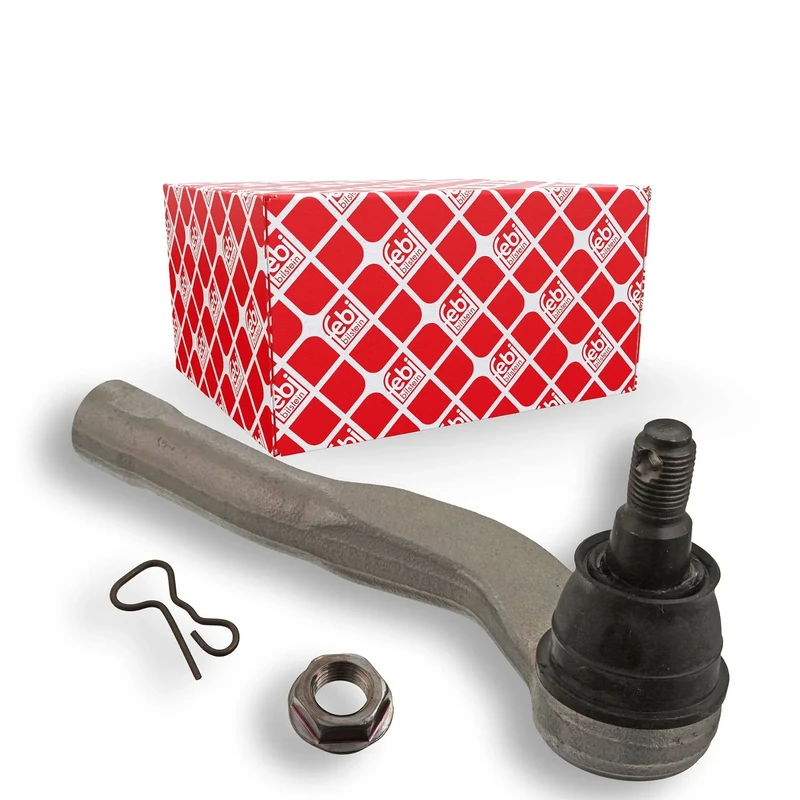 febi bilstein 41384 Tie Rod End with nut, pack of one