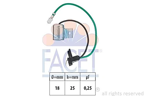 Facet 0.0628 Condenser, Ignition