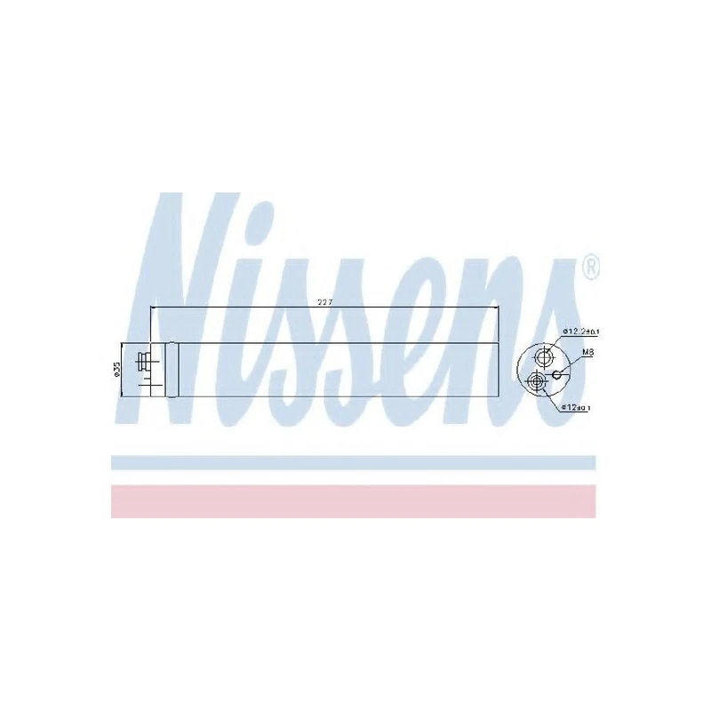 Nissens 95453 Dryer, air conditioning