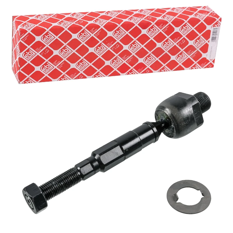febi bilstein 42233 Inner Tie Rod without tie rod end, with lock washer, pack of one