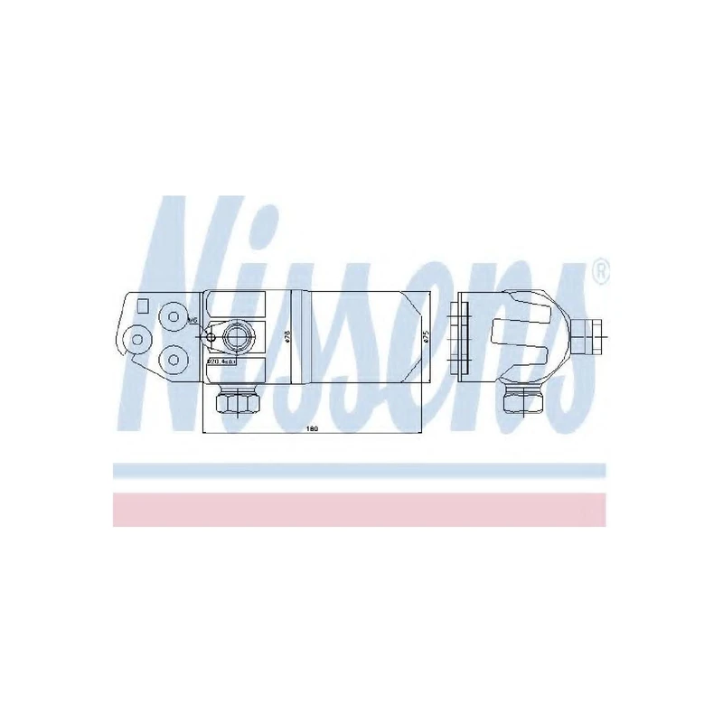 Nissens 95472 Dryer, air conditioning