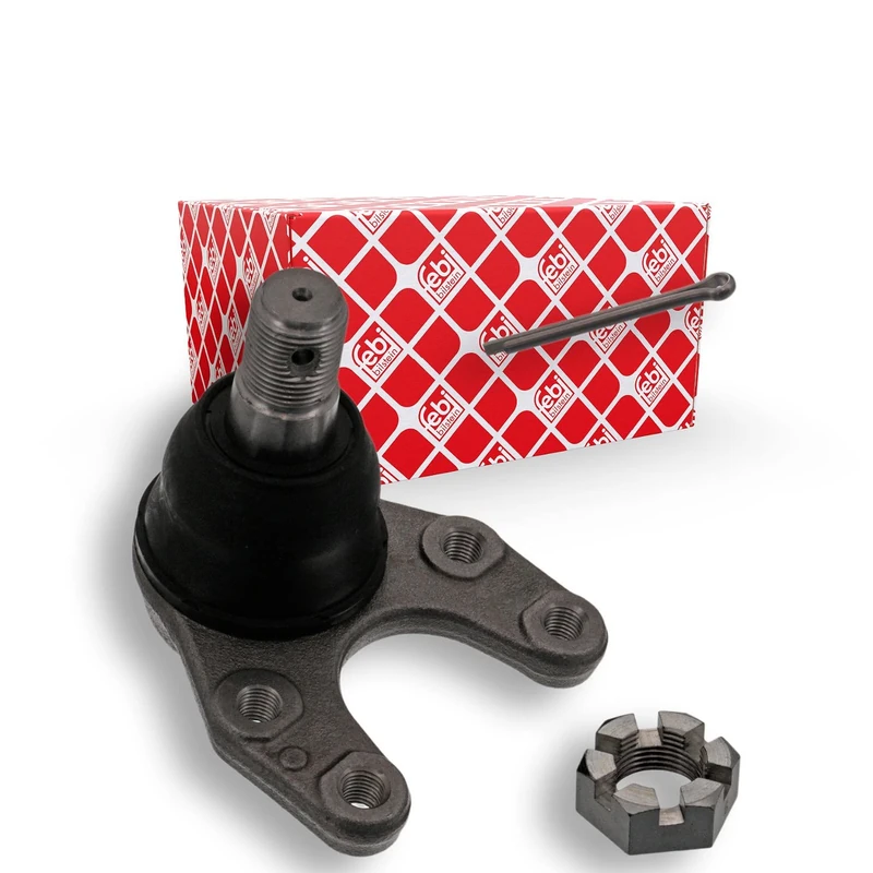 febi bilstein 42442 Ball Joint with castle nut and cotter pin, pack of one