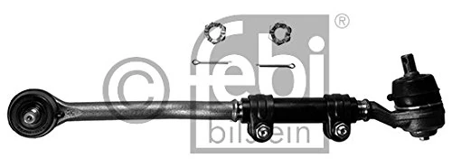 febi bilstein 42692 Tie Rod with castle nuts and cotter pins, pack of one