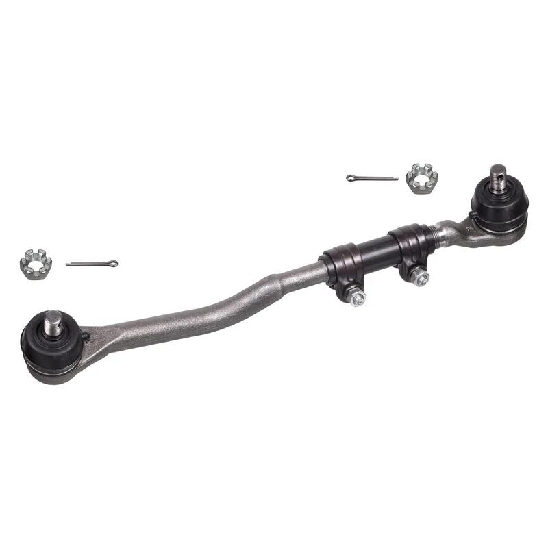 febi bilstein 42693 Tie Rod with castle nuts and cotter pins, pack of one