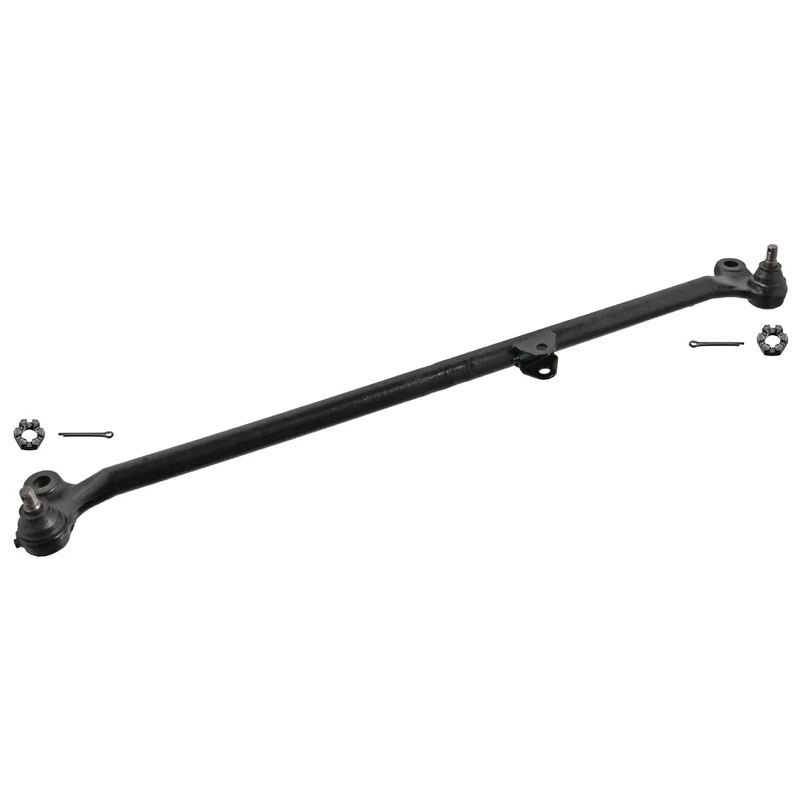 febi bilstein 42701 Tie Rod with castle nuts and cotter pins, pack of one