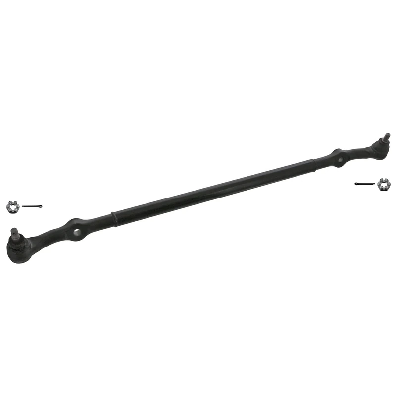 febi bilstein 42728 Tie Rod with castle nuts and cotter pins, pack of one