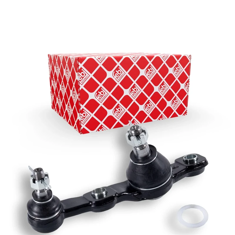 febi bilstein 43016 Ball Joint with castle nut and cotter pin, pack of one